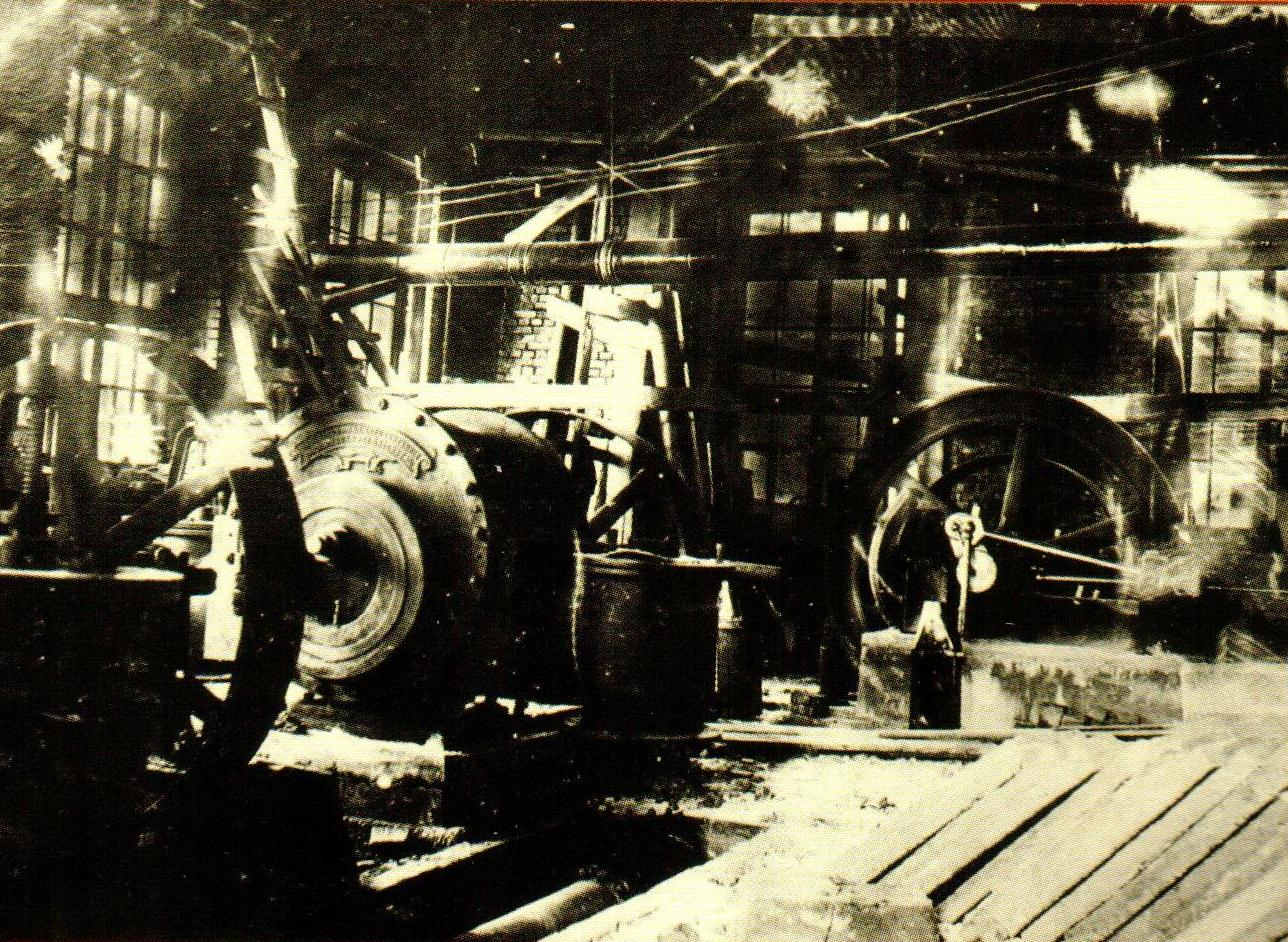 Монтаж оборудования на Кемеровском АТЗ 1938 год.